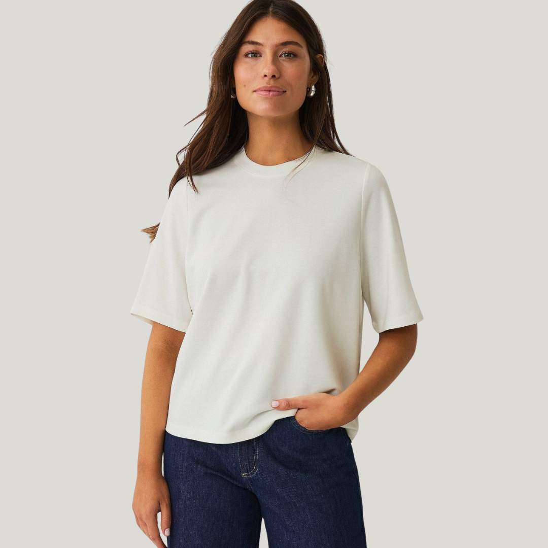 Women's Classic Crew-Neck T-Shirt – White